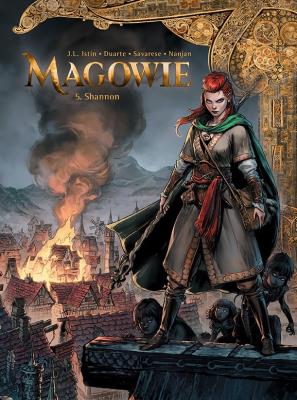Świat Akwilonu. Magowie. Shannon. Tom 5. Autor: Kyko Duarte, Jean-Luc Istin. SmakLiter.pl Okładka książki Świat Akwilonu. Magowie. Shannon. Tom 5