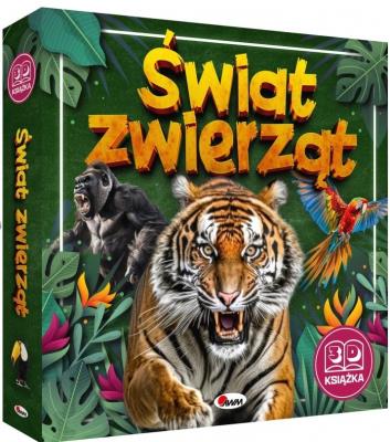 Okładka książki Świat zwierząt. Książka 3D