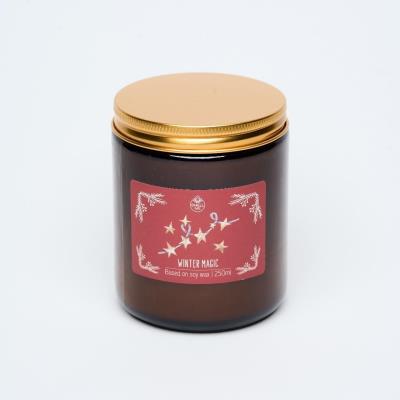 Opakowanie Świeca sojowa Winter Magic 250ml