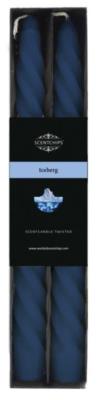 Świeca stołowa zakręcona o zapachu Iceberg 2szt. Wydawca: ScentChips. SmakLiter.pl Opakowanie Świeca stołowa zakręcona o zapachu Iceberg 2szt