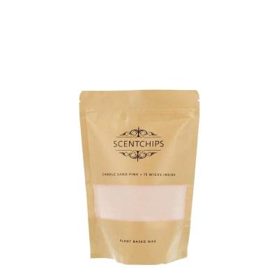 Opakowanie Świeca sypana 250gr wosk perłowy różowy