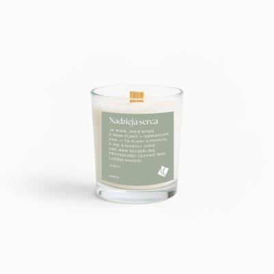 Opakowanie Świeca zapachowa - Nadzieja serca - jaśmin
