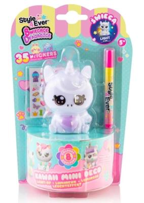 Opakowanie Świecące dekorożce DIY Jednorożec z sercem