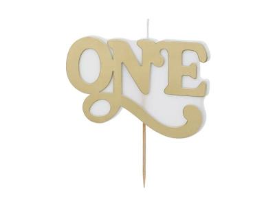 Opakowanie Świeczka urodzinowa One 3.8x6.5cm