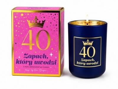 Opakowanie Świeczka Urodziny 40