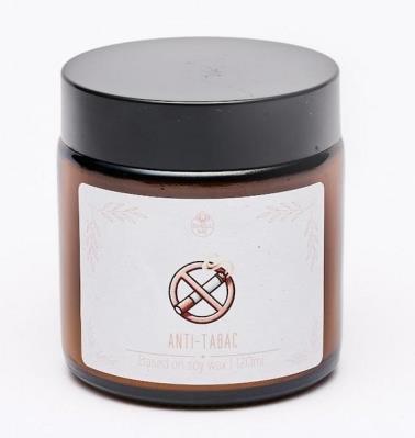 Świeczka zapachowa Anti-Tabac 120ml. Wydawca: Smell Me. SmakLiter.pl Opakowanie Świeczka zapachowa Anti-Tabac 120ml