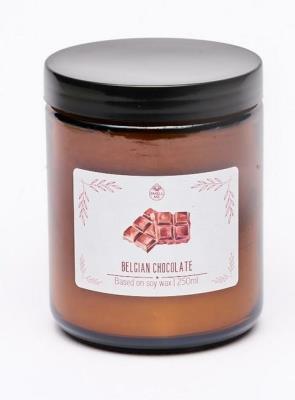 Świeczka zapachowa Belgian Chocolate 250ml. Wydawca: Smell Me. SmakLiter.pl Opakowanie Świeczka zapachowa Belgian Chocolate 250ml