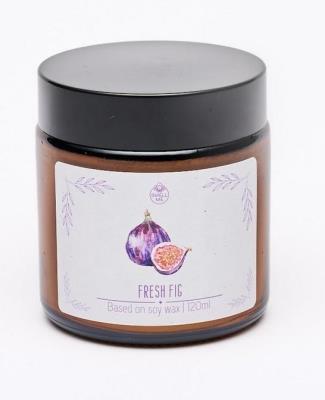 Świeczka zapachowa Fresh Fig 120ml. Wydawca: Smell Me. SmakLiter.pl Opakowanie Świeczka zapachowa Fresh Fig 120ml