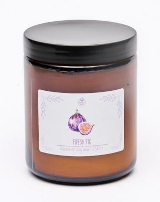 Świeczka zapachowa Fresh Fig 250ml. Wydawca: Smell Me. SmakLiter.pl Opakowanie Świeczka zapachowa Fresh Fig 250ml