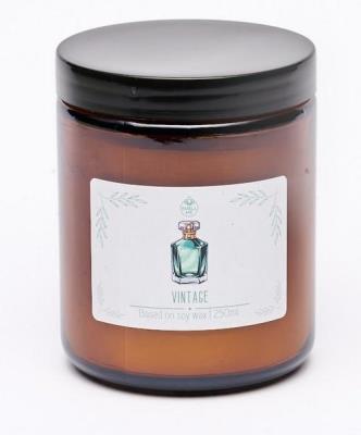 Świeczka zapachowa Vintage 250ml. Wydawca: Smell Me. SmakLiter.pl Opakowanie Świeczka zapachowa Vintage 250ml