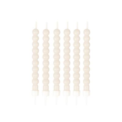 Świeczki perły dekoracja ciasta 6szt. Wydawca: ARPEX. SmakLiter.pl Opakowanie Świeczki perły dekoracja ciasta 6szt