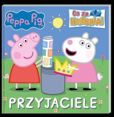 Świnka Peppa. Co za historia. Przyjaciele. Autor: Opracowanie zbiorowe. SmakLiter.pl Okładka książki Świnka Peppa. Co za historia. Przyjaciele