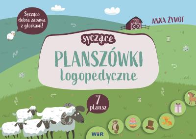 Okładka książki Syczące planszówki logopedyczne