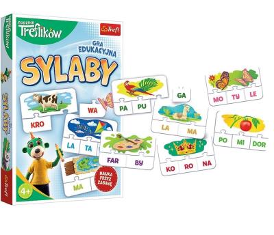 Opakowanie Sylaby Rodzina Treflików TREFL