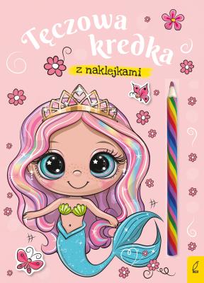 Okładka książki Syrenka. Tęczowa kredka