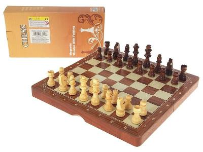 Opakowanie Szachy drewniane