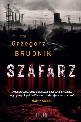 Szafarz. Autor: Grzegorz Brudnik. SmakLiter.pl Okładka książki Szafarz