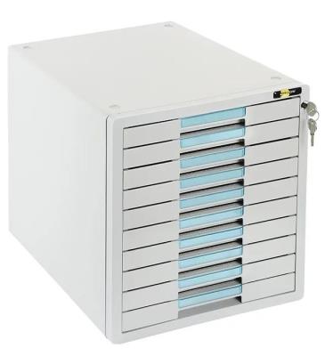 Opakowanie Szafka na dokumenty 10szufl. szaro-nieb YELLOW ONE