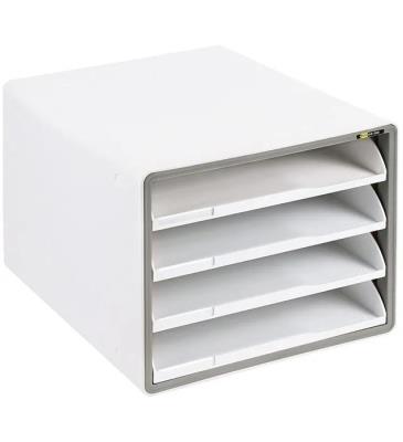 Opakowanie Szafka na dokumenty 4 szufl. szara YELLOW ONE