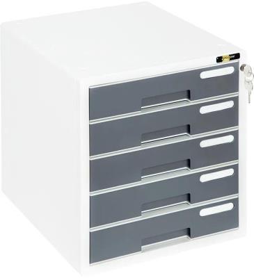 Opakowanie Szafka na dokumenty 5 szufl. szara YELLOW ONE