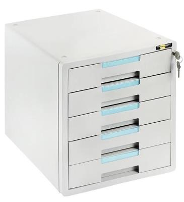 Opakowanie Szafka na dokumenty 5 szufl. szaro-nieb YELLOW ONE