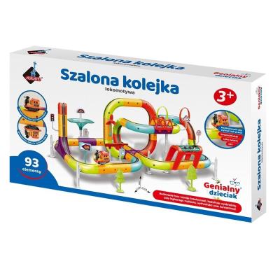 Opakowanie Szalona Kolejka Lokomotywa Genialny Dzieciak