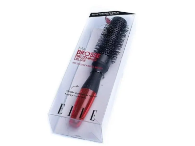 Szczotka do włosów okrągła. Wydawca: ADAR. SmakLiter.pl Opakowanie Szczotka do włosów okrągła