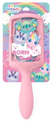 Opakowanie Szczotka do włosów z gumkami Sweet Dreams KL11678