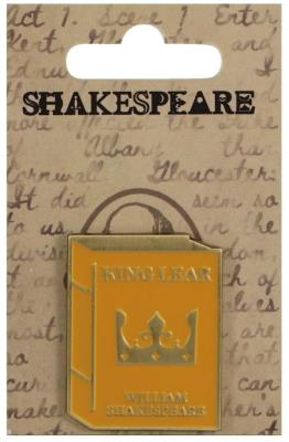 Opakowanie Szekspir Przypinka metalowa - Król Lear