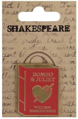 Opakowanie Szekspir Przypinka metalowa - Romeo i Julia