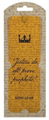 Opakowanie Szekspir Zakładka papierowa - Król Lear