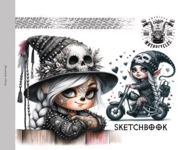 Opakowanie Szkicownik 200x143 24 stron 100g/m2 TW Gnomy