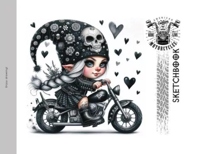 Opakowanie Szkicownik 200x143 24 stron 100g/m2 TW Gnomy