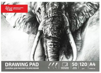 Opakowanie Szkicownik A4/50K 120g Słoń