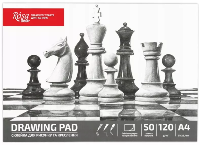 Opakowanie Szkicownik A4/50K 120g Szachy