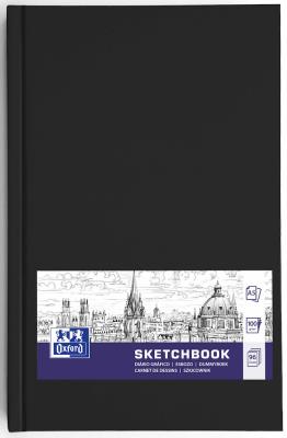 Opakowanie Szkicownik A5 96k Oxford sketchbook czarny 1 sztuka