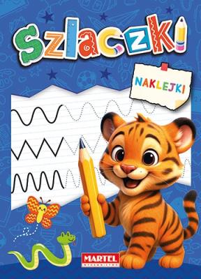 Okładka książki Szlaczki. Kolorowanka z naklejkami Edu