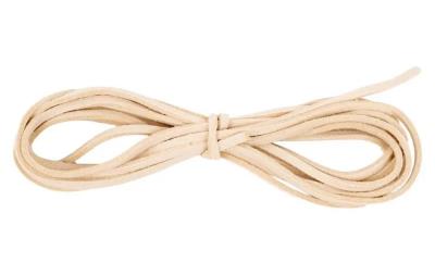 Opakowanie Sznurek do biżuterii ze sztucznej skóry biały