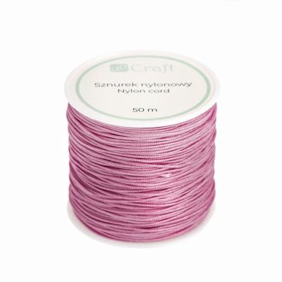 Opakowanie Sznurek nylonowy 0,8 mm 50m dusty rose DPSZ-028