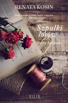 Szpulki losów. Autor: Kosin Renata. SmakLiter.pl Okładka książki Szpulki losów