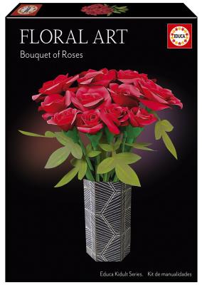 Opakowanie Sztuka kwiatowa Bukiet czerwonych Róż 113790