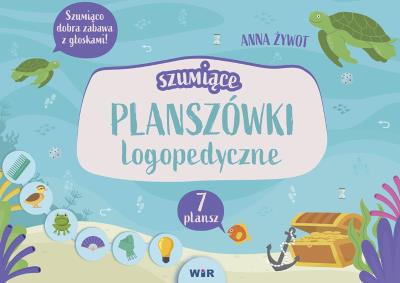 Okładka książki Szumiące planszówki logopedyczne