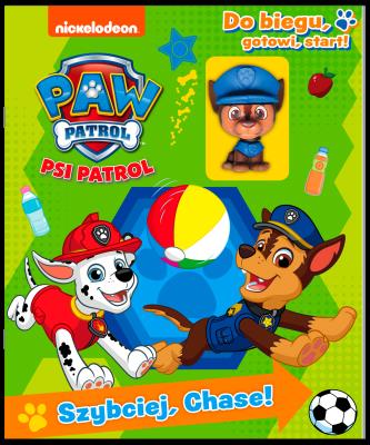 Okładka książki Szybciej, Chase. Do biegu, gotowi, start! Psi Patrol