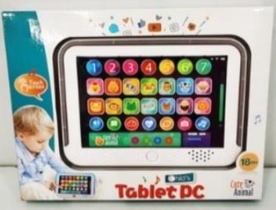 Tablet edukacyjny światło dźwięk 26x19,5x3cm. Wydawca: Madej. SmakLiter.pl Opakowanie Tablet edukacyjny światło dźwięk 26x19,5x3cm