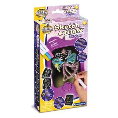 Tablet Sketch&Glow - Bajki. Wydawca: Brainstorm. SmakLiter.pl Opakowanie Tablet Sketch&Glow - Bajki