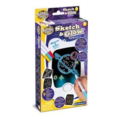 Tablet Sketch&Glow - Kosmos. Wydawca: Brainstorm. SmakLiter.pl Opakowanie Tablet Sketch&Glow - Kosmos