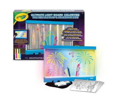 Opakowanie Tablica LED do rysowania + 10 flamastrów CRAYOLA