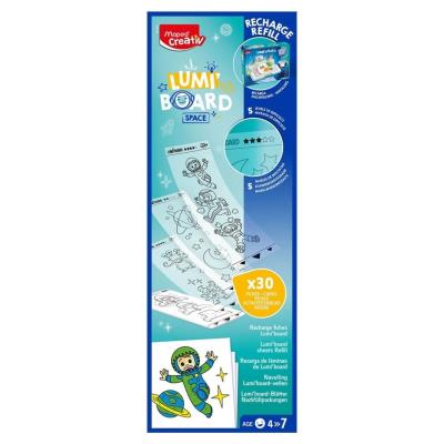 Tablica Lumi Board zestaw uzupełniający kosmos. Wydawca: Maped. SmakLiter.pl Opakowanie Tablica Lumi Board zestaw uzupełniający kosmos
