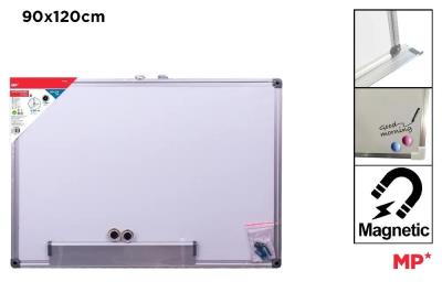 Opakowanie Tablica magnetyczna biała z magnesami 90x120cm