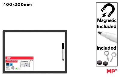 Opakowanie Tablica magnetyczna biała z markerem 30x40cm